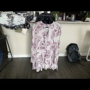 Free People flower Tunic